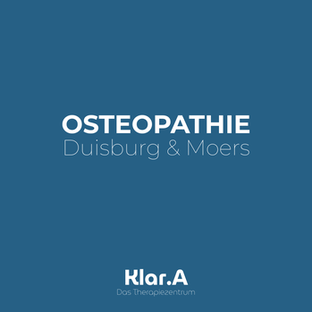 Osteopathie für Erwachsene in Klar.A – Das Therapiezentrum in Duisburg & Moers