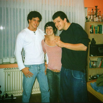 Good old times - Mitch, me and Pascal