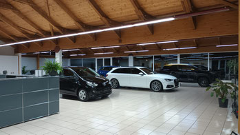 Ausstellungsraum Garage Küffer AG Madiswil