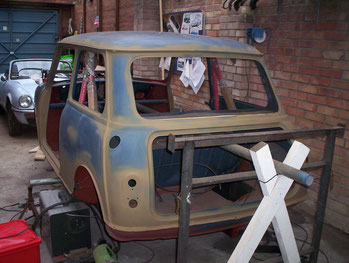 My Mk1 Austin Mini Neilsmeccanoandstuff