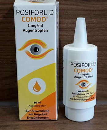 Posiforlid Comod - Augentropfen Test 