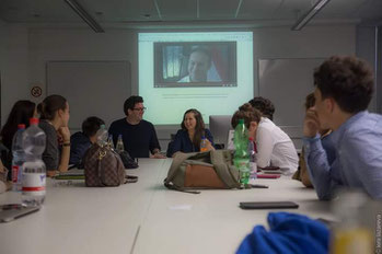 During the seminar. Photo by Lera Lazareva