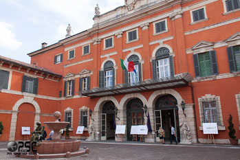 Palazzo Carli, in Verona, sede della Mostra