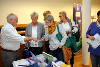 Reger Besuch an Willi´s Ausstellungsstand
