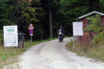 Abzweig zum Stuhleck am Pfaffensattel