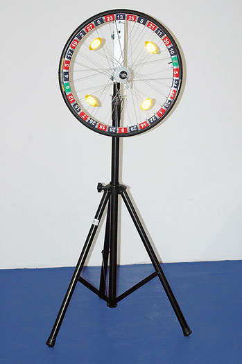 GlücksRAD, eine glückliche Mixtour aus Fahrrad und Roulette