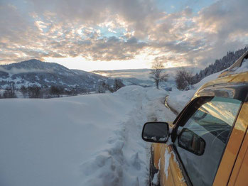 The road trip up to Goderdzi Pass was epic ...