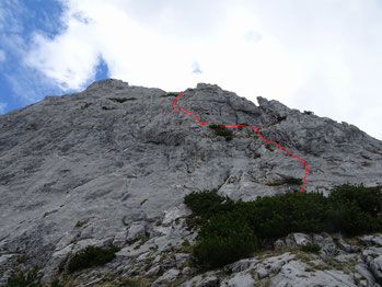 ungefährer Routenverlauf Gablonzer Weg
