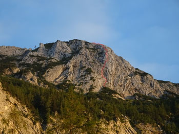 rot - Vöcklabrucker Pfeiler