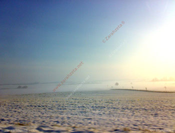Schneelandschaft in Schleswig-Holstein