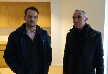 De gauche à droite : Sébastien Eugène et Marc Grasset.