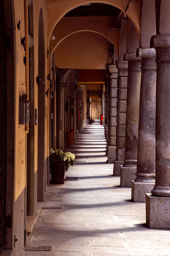 Pratovecchio: Loggiato delle rondini