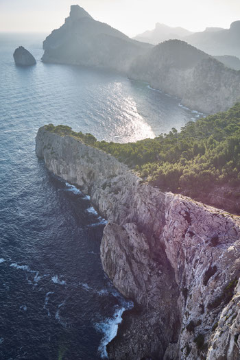 Fotospot Malorca mirador es colomer beim Sonnenaufgang fotografiert