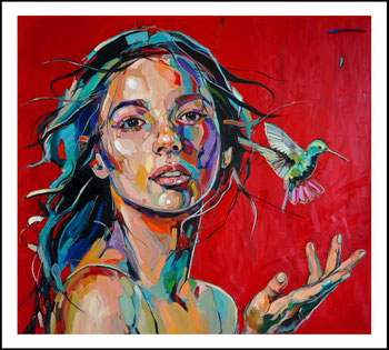 COLIBRI 90x100cm; 70x80cm
