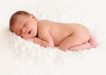 Foto vomschlafenden Baby