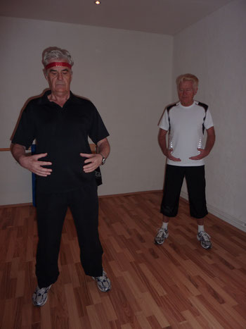 Qigong bei Spannkraft 2011: Stehen wie eine Kiefer