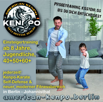 Kenpo Karate Einsteigertraining ab 8 Jahre