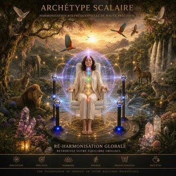Archétype scalaire - Harmonique de fréquence - Harmonisation bio-fréquentiel de haute précision  Roger Raymond.fr