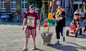 Bei der Extraschicht-Parade