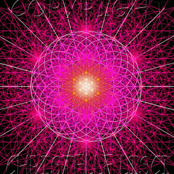 GEOMETRIE SACREE - GEOMETRIE UNIFIEE - FLEUR de l'UNITE - FLEUR de VIE