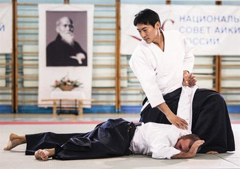 Suzuki Toshio Shihan 6. Dan Aikikai