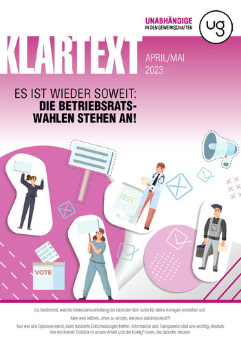 Cover des Klartext-Magazins
