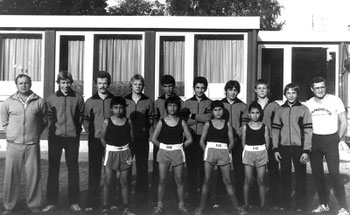 Hintere Reihe v.l.n.r.: trainer Tepper, Oimann, Reddmann, Stratmann I, Dasdan, Demir I, Aydin, Stratmann II, Jander, Trainer Schmellenkamp, Vordere Reihe: MarI, Mar II, Demir II