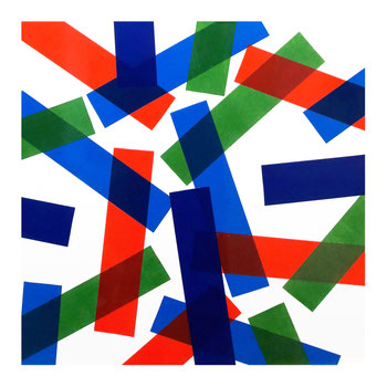 Travail de collage d’adhésif de l'artiste bordelais Laurent Valera