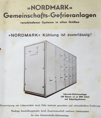 Aus einem Prospekt der Gebr. Klaus in Flensburg