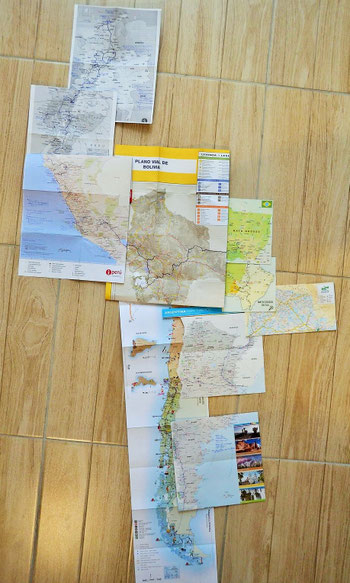 The route we drove with Monty from May_16 to March_17