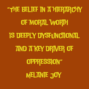 Citaat uit How to End Injustice Everywhere van Melanie Joy