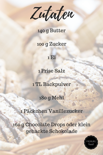 recipe American chocolate chip cookies