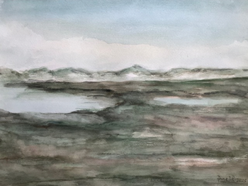 Dünenvorland (24 x 32 cm)