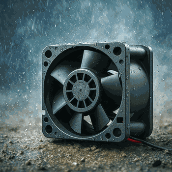 40x40x28mm IP68 DC軸流ファン JARO Thermal社（米国）