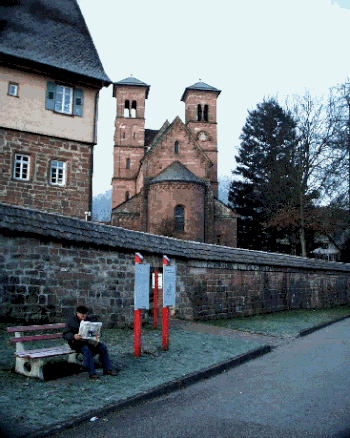 Die Münsterkirche in Klosterreichenbach, Gemeinde Baiersbronn im Murgtal