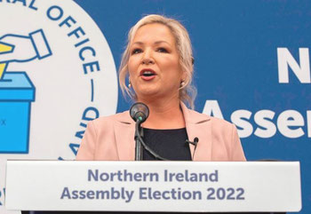 Michelle-ONeill Nordirlands kommende regeringsleder for Sinn Féin