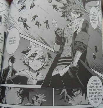 © Riku Shinoda & Kazutaka Kodaka, Crimson Five, Tokyopop 2015