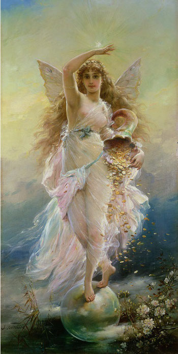 Fortuna par le peintre Jean-François Bernard