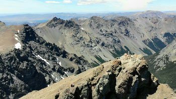 Ganz oben auf dem Cerro Piltriquitrón