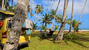 Mit unserem VW Bus in Venezuela