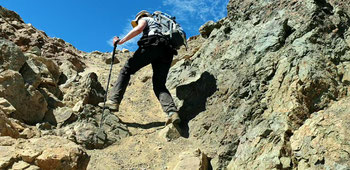 Steil hinauf auf den Cerro Piltriquitrón