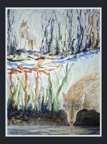 Trust, watercolor, 46 x 61cm, painted 2026