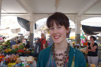 a visit to the colorful market of Assomada