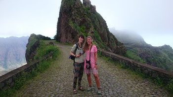 Surrounded by steep valleys on both sides!