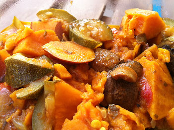 Süßkartoffel-Curry aus dem instant pot