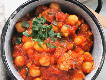 Lammcurry mit Kichererbsen