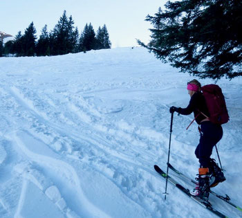 Skitour, Weglosen, Chläbdächer, Unteriberg, ÖV,  ÖV-Skitour, Schweiz, Hoch-Ybrig