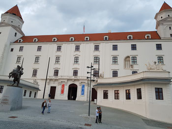 Das Schloss in Bratislava