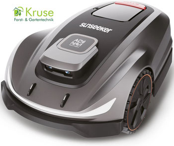 Intelligent. Einfach. Leistungsstark. Sunseeker x5 der Automower von Kruse Gartentechnik in 32469 Petershagen. Ihr Automowe Fachhändler für Minden, Raddestorf, Warmsen, Uchte, Lahde, Bückeburg und Umgebung. 