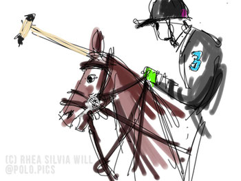 (c) Rhea Silvia Will "Poloplayer Scribble"